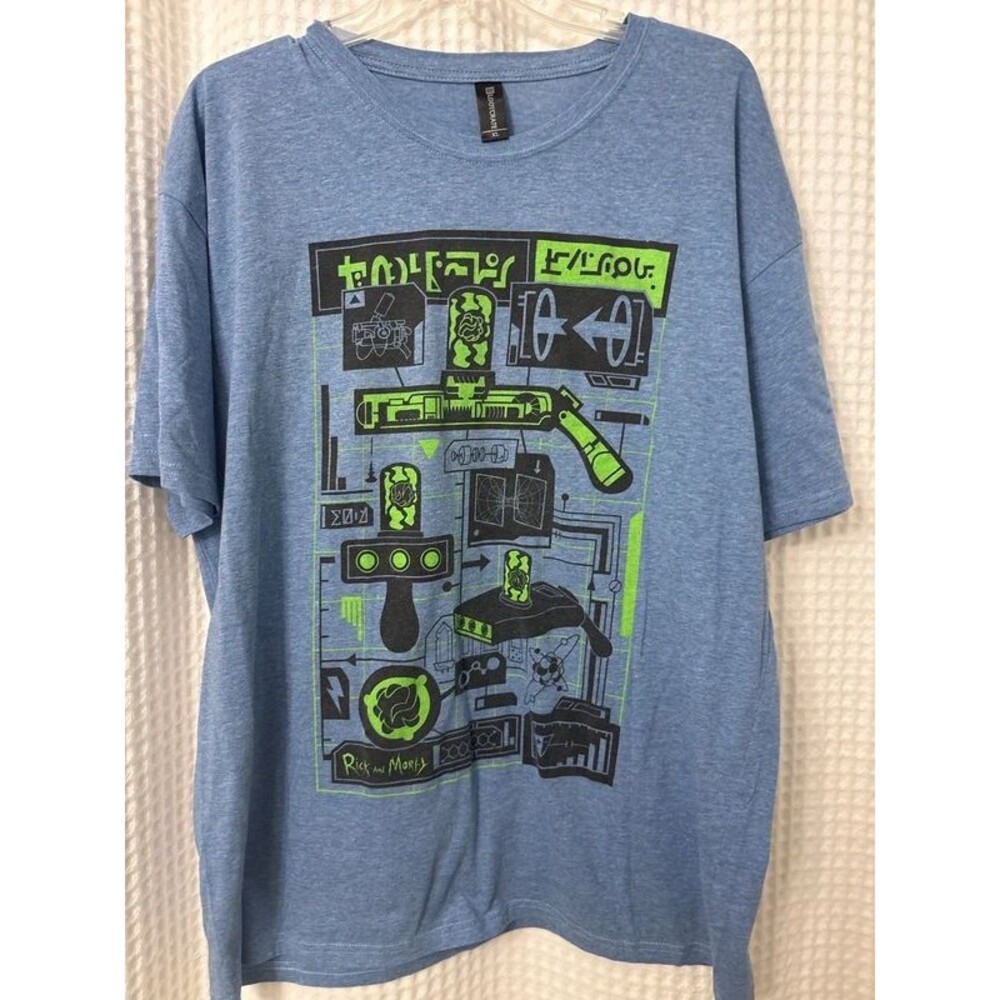 Loot Crate Exclusive Rick and Morty Gadget T-Shirt Mens XL